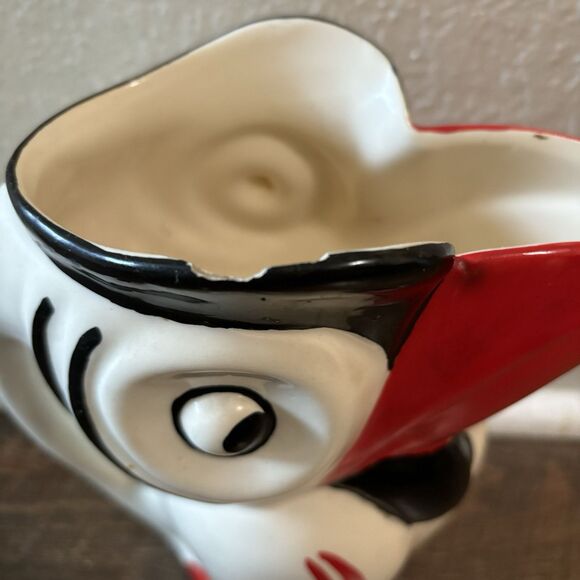 Rare Toucan Bird Pitcher Creamer Czechoslovakia Ditmar Urbach 9” Tall READ - Picture 6 of 10